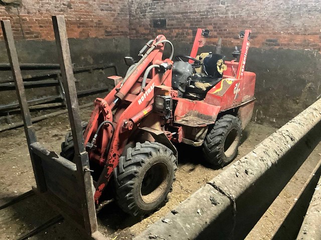 2000 weideman hoftrac 1370 p43 kniklader - afbeelding 1 van  20