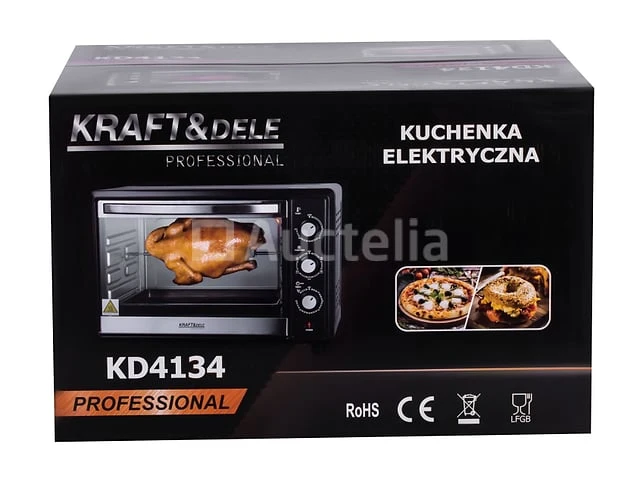 2000w 45l elektrische oven + accessoires - afbeelding 1 van  4