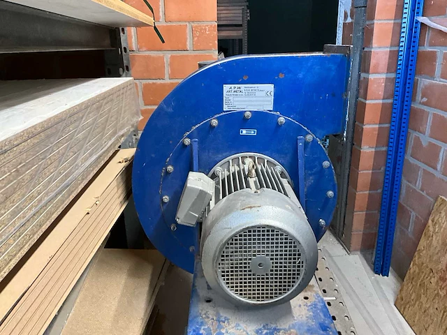 2001 apw art metal jkv 30/d 15 kw stofafzuiginstallatie - afbeelding 7 van  9