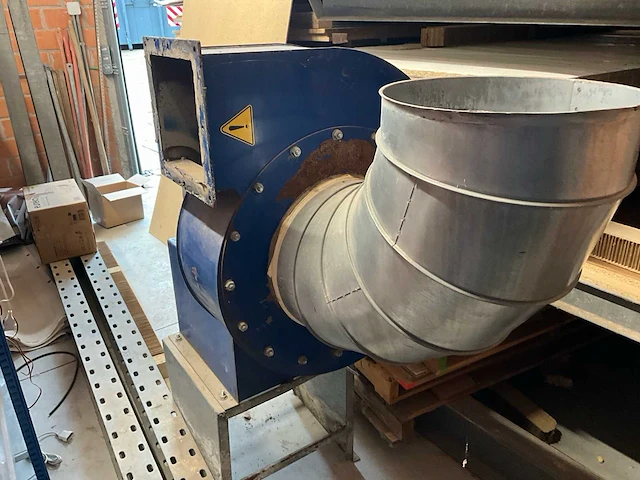 2001 apw art metal jkv 30/d 15 kw stofafzuiginstallatie - afbeelding 9 van  9