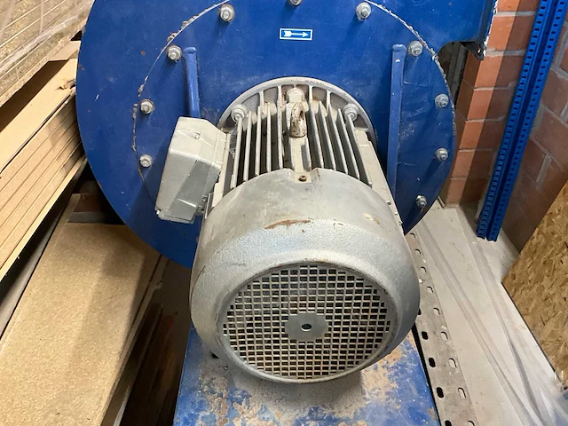 2001 apw art metal jkv 30/d 15 kw stofafzuiginstallatie - afbeelding 3 van  9