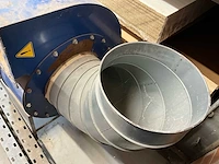 2001 apw art metal jkv 30/d 15 kw stofafzuiginstallatie - afbeelding 8 van  9