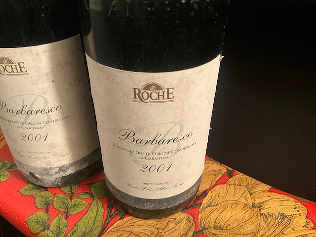 2001 barbaresco rode wijn (2x) - afbeelding 2 van  5
