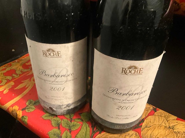 2001 barbaresco rode wijn (2x) - afbeelding 3 van  5