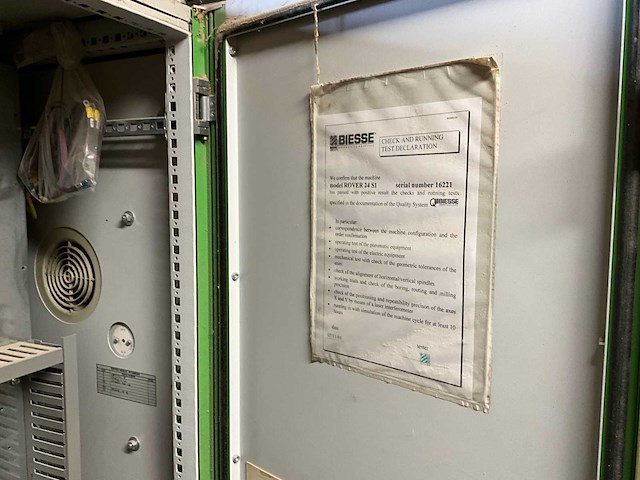 2001 biesse rover 24 s horizontaal cnc-bewerkingscentrum - afbeelding 40 van  45