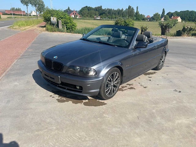 2001 bmw e46 cabrio 320ci personenauto - afbeelding 1 van  3