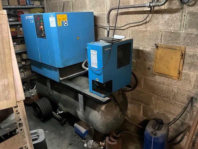 2001 boge s10 schroefcompressor - afbeelding 1 van  8