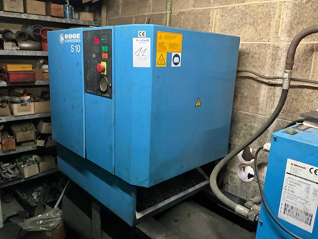 2001 boge s10 schroefcompressor - afbeelding 2 van  8