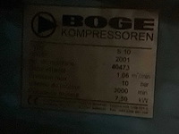 2001 boge s10 schroefcompressor - afbeelding 5 van  8