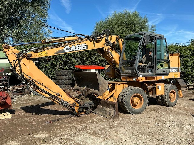 2001 case 788-p banden graafmachine - afbeelding 9 van  16