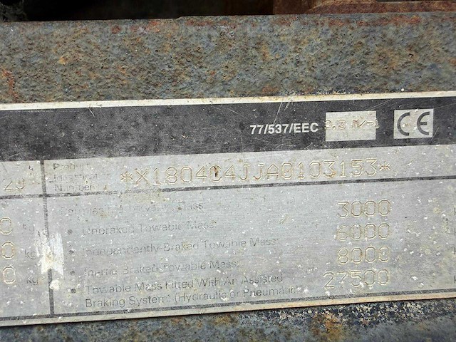 2001 case magnum mx180 - afbeelding 9 van  24