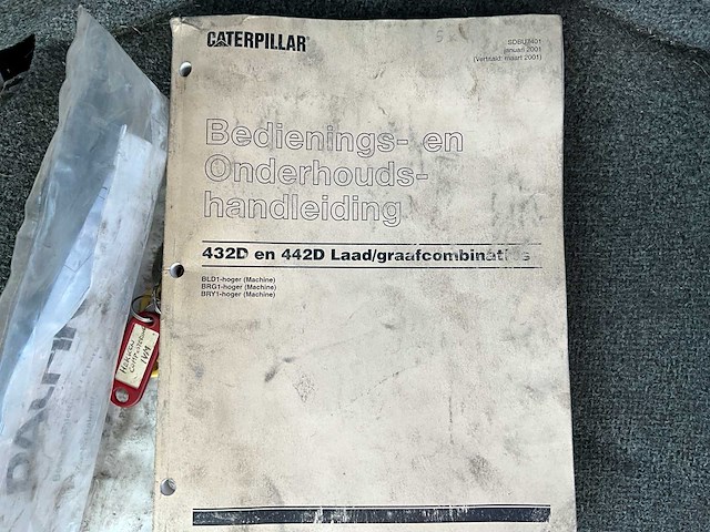 2001 cat 432d schranklader - afbeelding 18 van  25