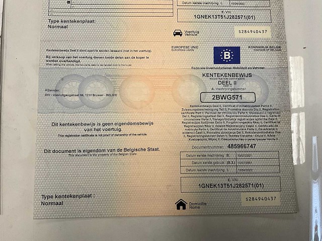 2001 chevrolet tahoe - oldtimer - afbeelding 6 van  8