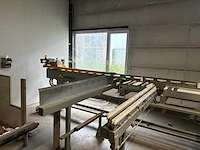 2001 emmegi quadra cnc universele bewerkingscentra voor aluminium profielen / vollzdig werkend - afbeelding 5 van  13