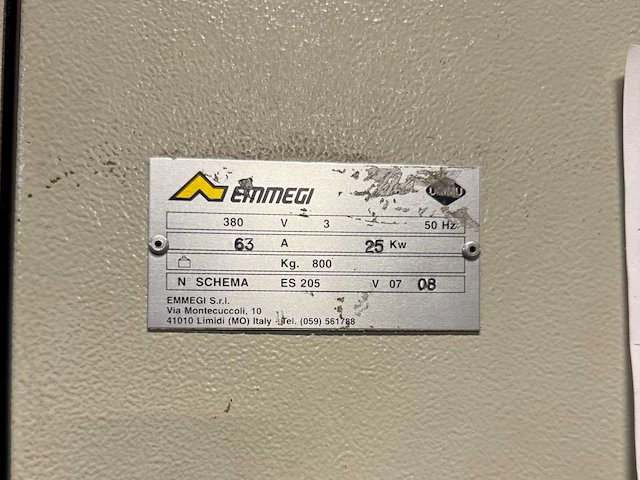 2001 emmegi quadra cnc universele bewerkingscentra voor aluminium profielen / vollzdig werkend - afbeelding 12 van  13