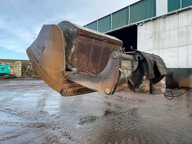 2001 eurosteel hoogkiepbak 9500l graafbak - afbeelding 3 van  16