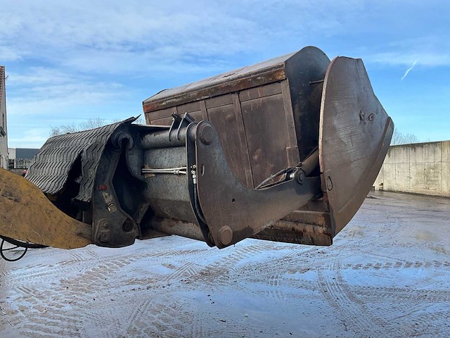 2001 eurosteel hoogkiepbak 9500l graafbak - afbeelding 4 van  16