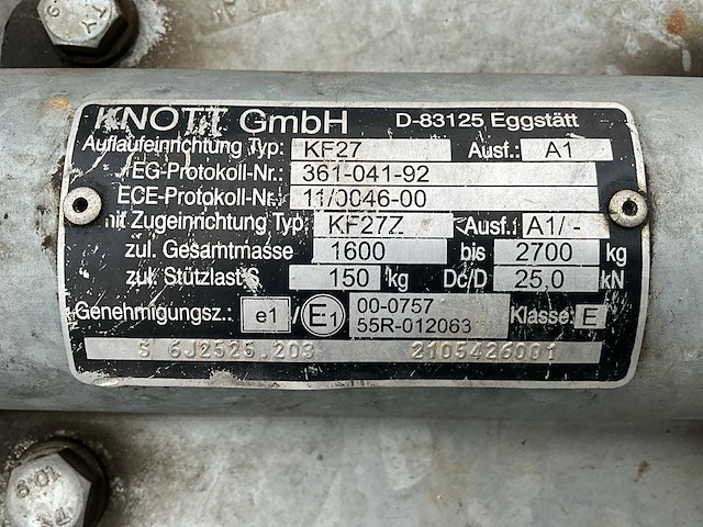 2001 hapert al2000 aanhangwagen - afbeelding 2 van  17