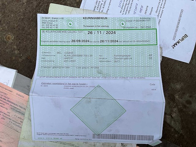 2001 hapert al2000 aanhangwagen - afbeelding 4 van  17