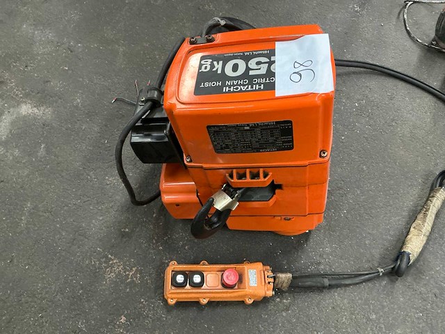 2001 hitachi 1/4snh2 kettingtakel - afbeelding 5 van  5