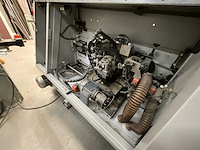 2001 holz-her sprint 1417k kantaanlijmmachine - diamantschaven -functioneel - afbeelding 9 van  20
