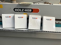 2001 holz-her sprint 1417k kantaanlijmmachine - diamantschaven -functioneel - afbeelding 20 van  20
