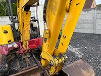 2001 ihi mini rupsgraafmachine ihi 20nx mini graafmachine – 2,1 ton – bak – snelkoppeling – voorblad - afbeelding 9 van  12
