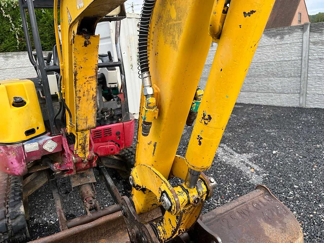 2001 ihi mini rupsgraafmachine ihi 20nx mini graafmachine – 2,1 ton – bak – snelkoppeling – voorblad - afbeelding 6 van  12