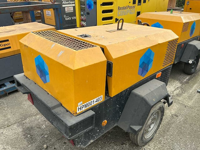 2001 ingersoll-rand 74 luchtcompressor - afbeelding 1 van  5