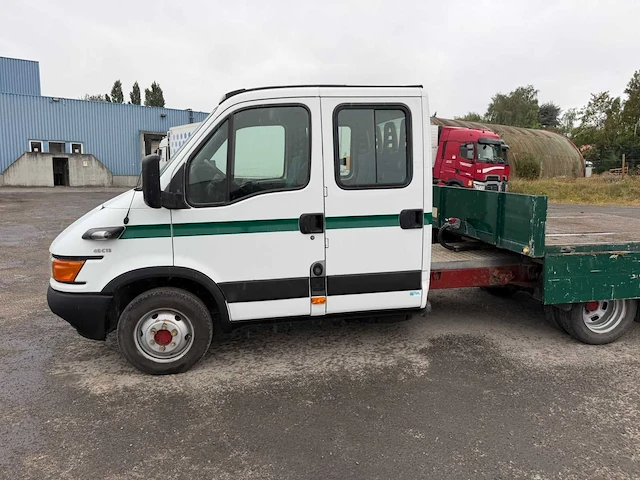 2001 iveco daily 40c dubbele cabine met open laadbak - afbeelding 3 van  34