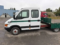 2001 iveco daily 40c dubbele cabine met open laadbak - afbeelding 3 van  34