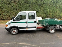 2001 iveco daily 40c dubbele cabine met open laadbak - afbeelding 4 van  34