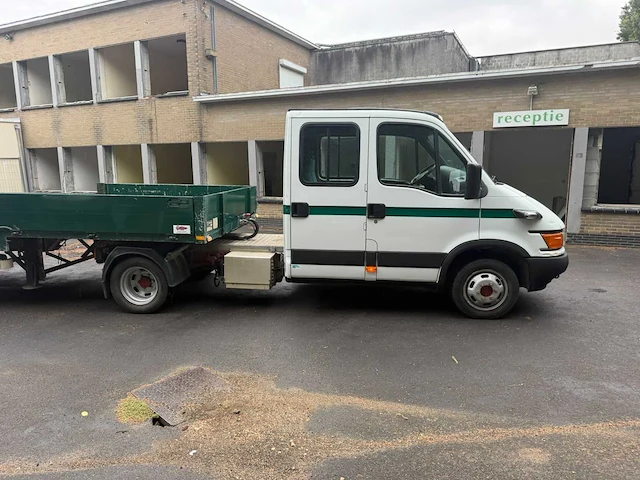 2001 iveco daily 40c dubbele cabine met open laadbak - afbeelding 5 van  34