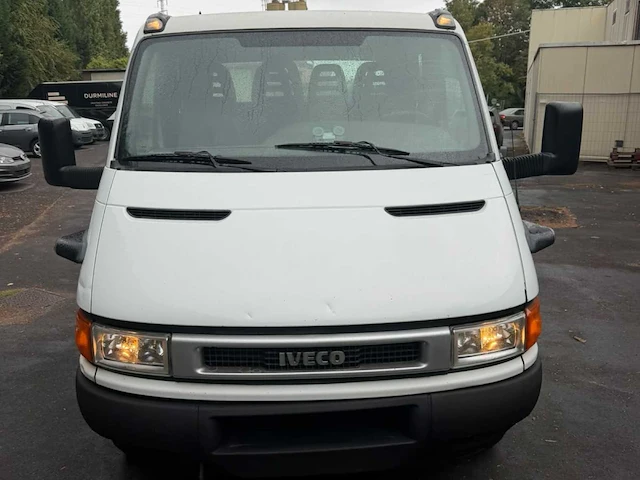 2001 iveco daily 40c dubbele cabine met open laadbak - afbeelding 6 van  34