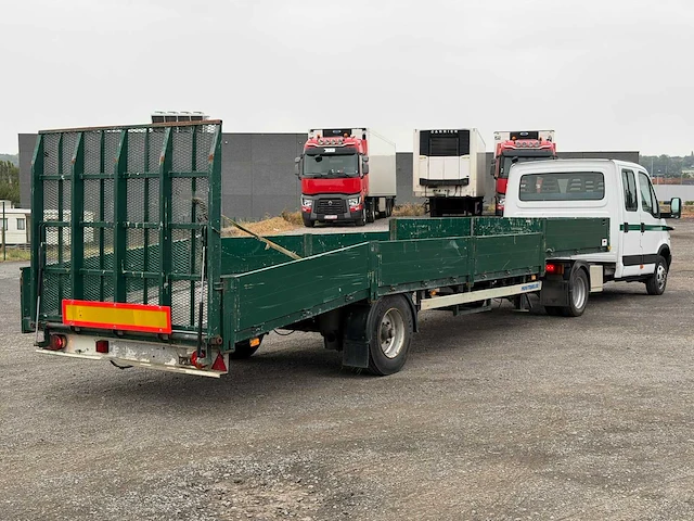 2001 iveco daily 40c dubbele cabine met open laadbak - afbeelding 23 van  34