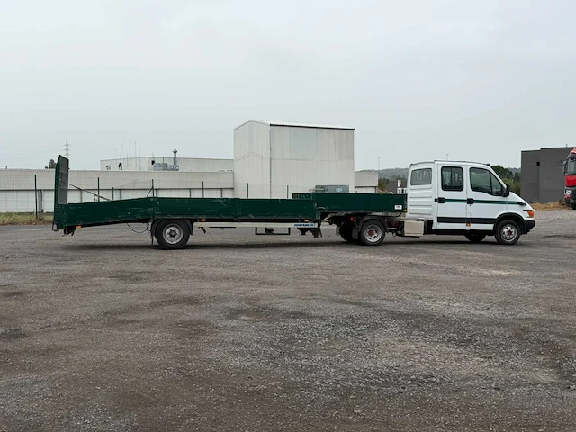 2001 iveco daily 40c dubbele cabine met open laadbak - afbeelding 30 van  34