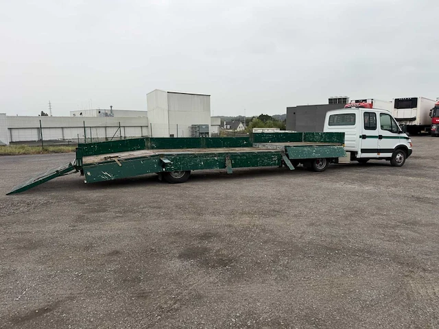 2001 iveco daily 40c dubbele cabine met open laadbak - afbeelding 32 van  34