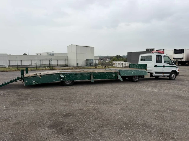 2001 iveco daily 40c dubbele cabine met open laadbak - afbeelding 33 van  34