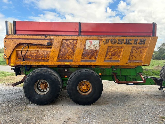 2001 joskin 22-45/50 tp tipper - afbeelding 35 van  37