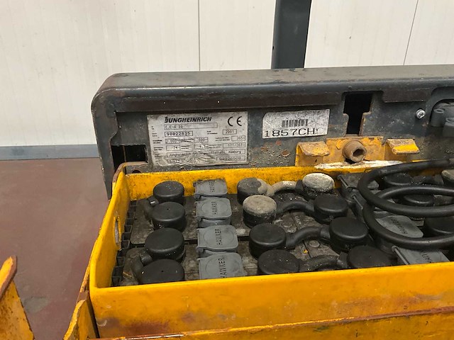 2001 jungheinrich eje - r 20 elektrische transpallet - afbeelding 8 van  22