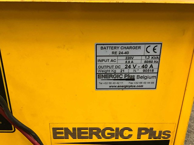 2001 jungheinrich eje - r 20 elektrische transpallet - afbeelding 14 van  22