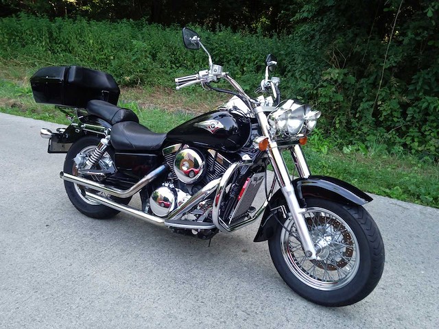 2001 kawasaki vn 1500 motorfiets - afbeelding 1 van  9