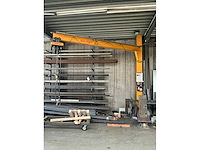 2001 konecranes xn02 504 b1 elektrische kettingtakel op zwenkarm - afbeelding 2 van  6