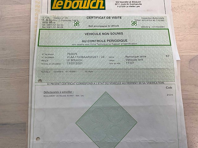 2001 le boulch a1700b kipper - afbeelding 8 van  16