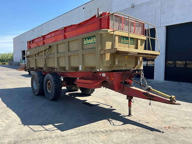 2001 le boulch a1700b kipper - afbeelding 12 van  16