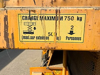 2001 liftlux sl 110-20 d4wd-s zelfrijdende schaarhoogwerker met vierwielaandrijving - afbeelding 12 van  20