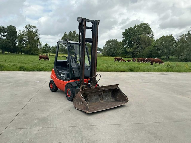 2001 linde h25d-03 vorkheftruck - afbeelding 4 van  75