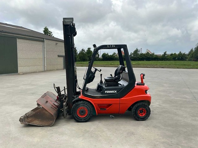 2001 linde h25d-03 vorkheftruck - afbeelding 29 van  75