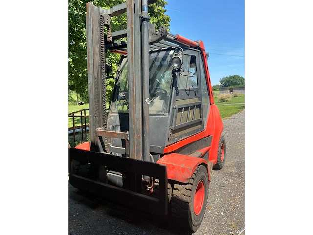 2001 linde h60 heftruck - afbeelding 9 van  13