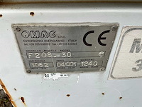 2001 mac f208.30 kabellier op aanhangwagen - afbeelding 11 van  19